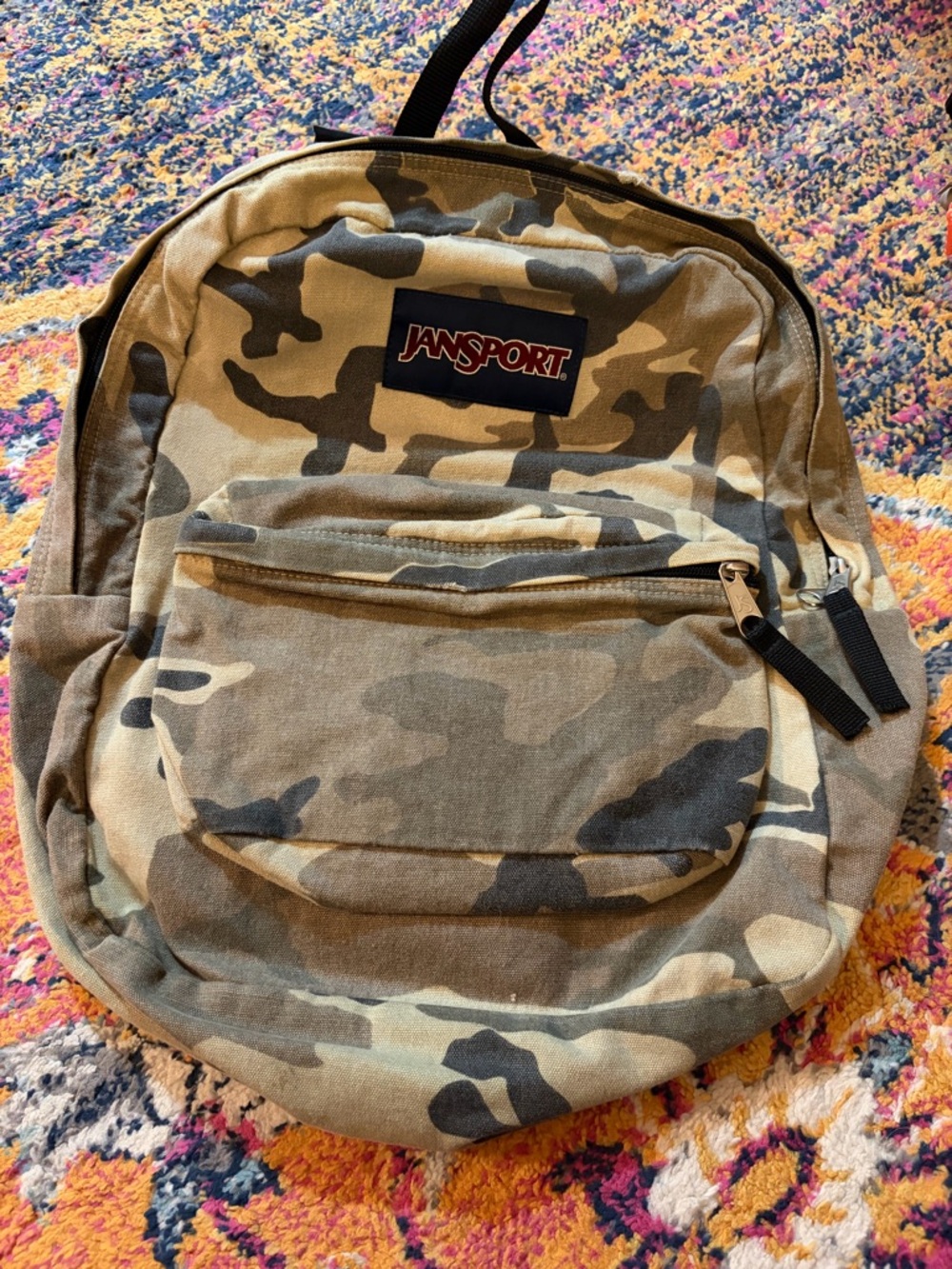 JanSport Camo Backpack - Neutral Camouflage
